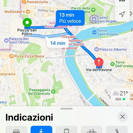 Near The Vatican 10 Minutes * Rom